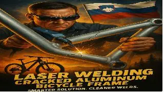 Kako najlažje zavariti počen aluminijasti okvir od kolesa ?