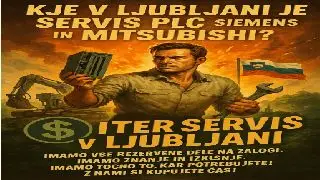 Kje v Ljubljani je servis PLC Siemens in Mitsubishi ?